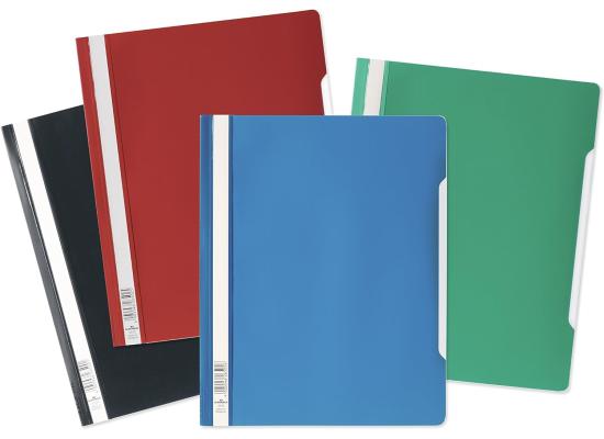 Transparent File Folders, Pack of 12
